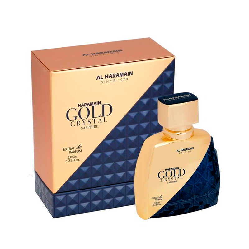 Haramain Gold Crystal Sapphire